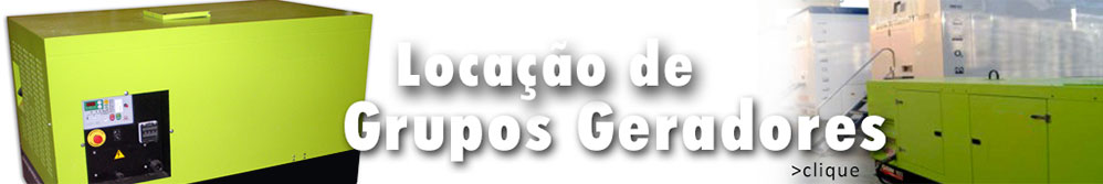 Locação de Grupo Geradores